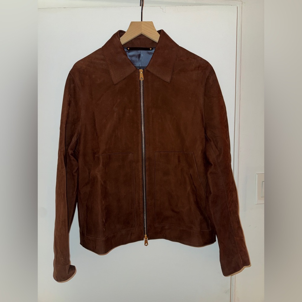 Paul Smith Dark Brown Suede Jacket